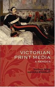 Cover of: Victorian Print Media by John Plunkett, Andrew King