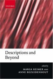 Cover of: Descriptions and beyond