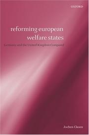 Cover of: Reforming European Welfare States by Jochen Clasen