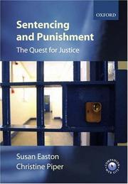Cover of: Sentencing and Punishment | Susan Easton