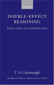 Cover of: Double-Effect Reasoning | T. A. Cavanaugh