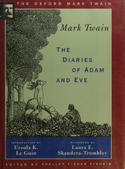 Cover of: The diaries of Adam and Eve by Mark Twain