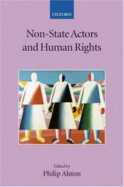 Cover of: Non-State Actors and Human Rights (Collected Courses of the Academy of European Law)