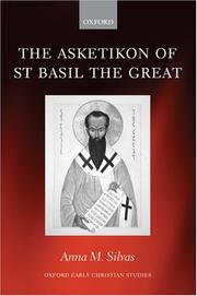 Cover of: The Asketikon of St Basil the Great (Oxford Early Christian Studies) by Anna M. Silvas
