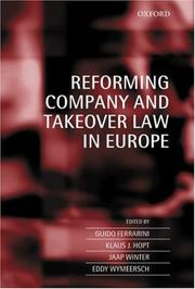 Cover of: Reforming company and takeover law in Europe