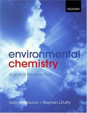 Cover of: Environmental chemistry by Gary W. VanLoon