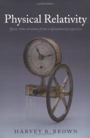 Cover of: Physical relativity by Harvey R. Brown