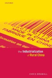 Cover of: The Industrialization of Rural China by Chris Bramall