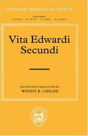 Cover of: Vita Edwardi secundi | 