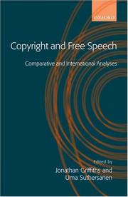 Cover of: Copyright and free speech | 