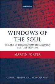 Cover of: Windows of the Soul by Martin Porter