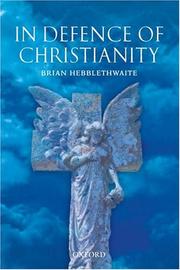 Cover of: In Defence of Christianity by Brian Hebblethwaite