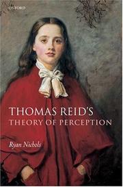 Cover of: Thomas Reid's Theory of Perception