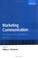 Cover of: Marketing communication