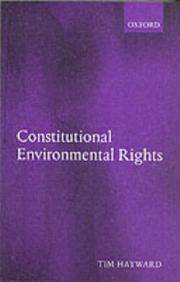 Cover of: Constitutional Environmental Rights