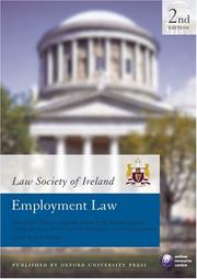 Cover of: Law Society of Ireland Manual: Employment Law (Law Society of Ireland Manual)