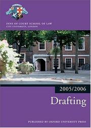 Cover of: Drafting 2005/2006 (Blackstone Bar Manual)