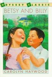 Cover of: Betsy and Billy