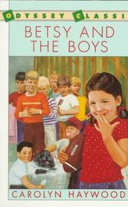 Cover of: Betsy and the boys
