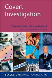Cover of: Covert investigation: a practitioners' guide