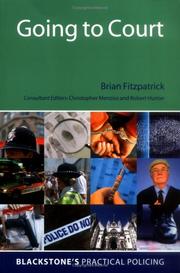 Cover of: Going to court by Fitzpatrick, Brian.