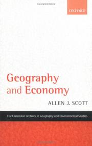 Cover of: Geography and economy by Allen John Scott