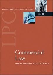 Cover of: Commercial law by Robert Bradgate