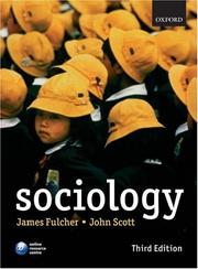 Cover of: Sociology by James Fulcher, John Scott