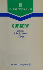 Cover of: Recent advances in surgery.