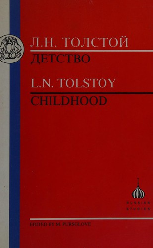 Detstvo by Lev Nikolaevič Tolstoy