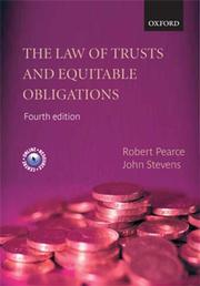 Cover of: The Law of Trusts and Equitable Obligations
