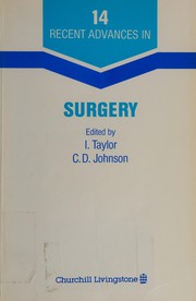 Cover of: Recent Advances in Surgery 14 (Recent Advances in Surgery)