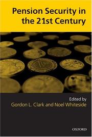 Cover of: Pension Security in the 21st Century: Redrawing the Public-Private Debate
