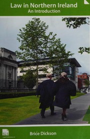 Cover of: Law in Northern Ireland: an introduction