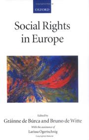 Social Rights in Europe by Larissa Ogertschnig