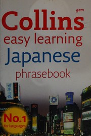 Collins easy learning Japanese phrasebook by Miyoko Yamashita