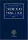 Cover of: Blackstone's Criminal Practice 2006