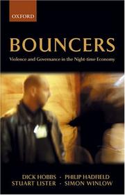 Cover of: Bouncers by Dick Hobbs, Philip Hadfield, Stuart Lister, Simon Winlow