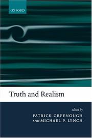 Cover of: Truth and Realism | 