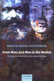 Cover of: From Marx and Mao to the market: the economics and politics of agricultural transition