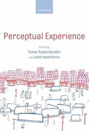 Cover of: Perceptual experience | 