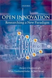 Cover of: Open Innovation: Researching a New Paradigm