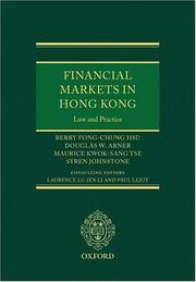 Cover of: Financial Markets in Hong Kong | Berry Hsu