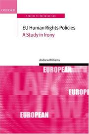 Cover of: EU Human Rights Policies | Andrew Williams