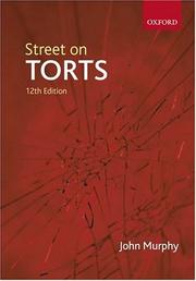 Cover of: Street on Torts