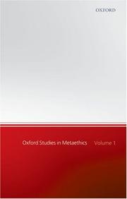 Cover of: Oxford Studies in Metaethics by Russ Shafer-Landau, Russ Shafer-Landau