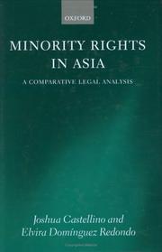 Cover of: Minority Rights in Asia: A Comparative Legal Analysis