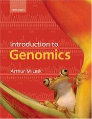 Cover of: Introduction to Genomics by Arthur Lesk