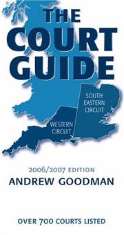 Cover of: The Court Guide to the South Eastern and Western Circuits 2006/2007 (The Court Guide)