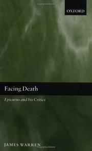 Cover of: Facing Death: Epicurus and His Critics